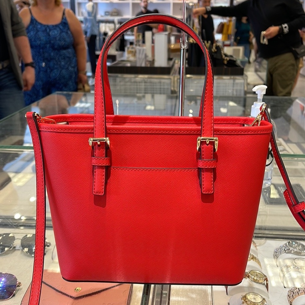 MICHAEL KORS
Jet Set Travel Extra-Small Saffiano Leather Top-Zip Tote Bag
NWT - Picture 10 of 16